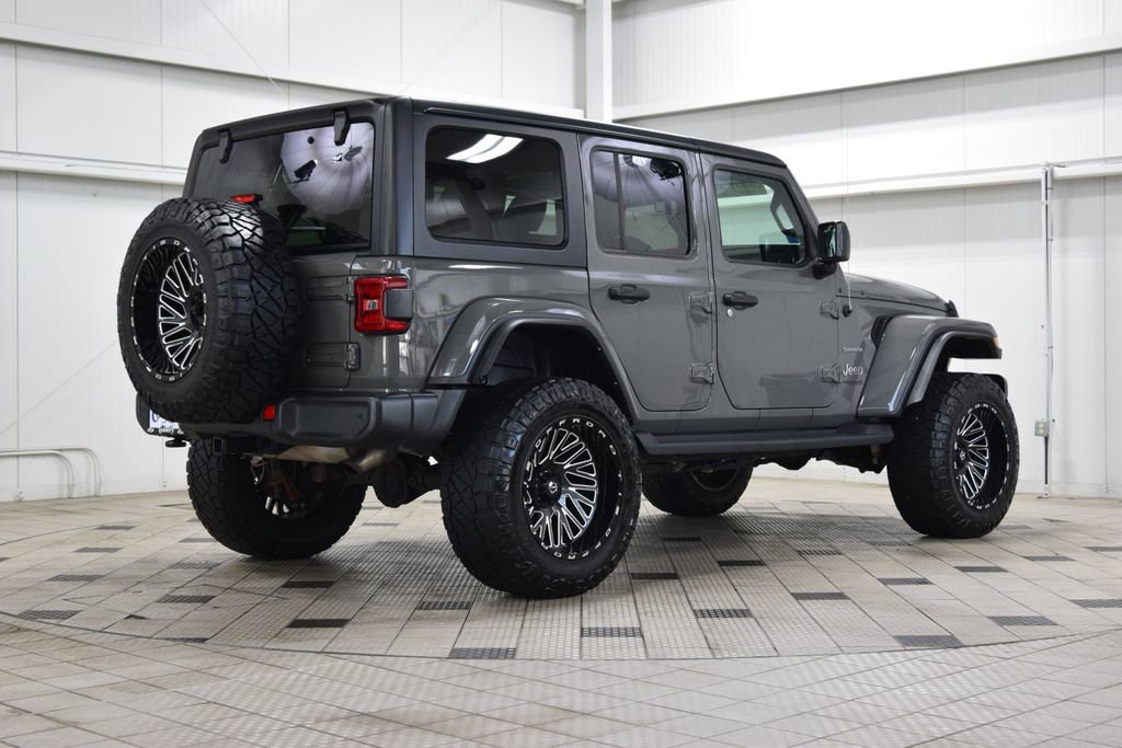 Used 2021 Jeep Wrangler Unlimited Sahara w/ Safety Group AWD/4WD image 8