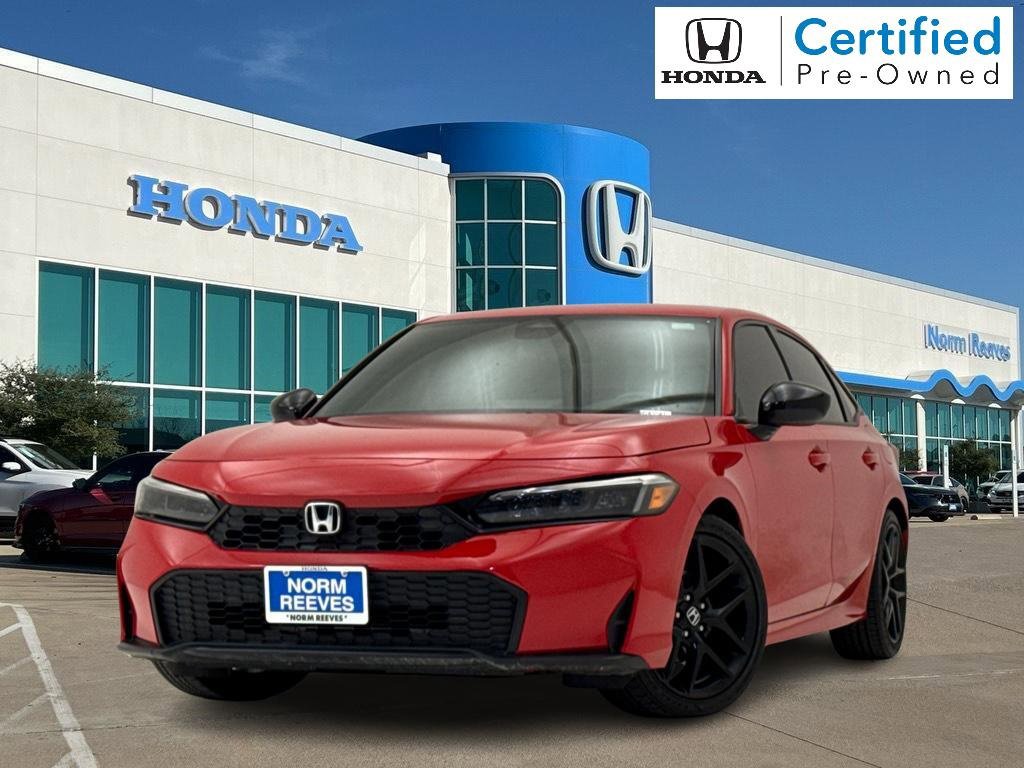 Certified 2025 Honda Civic Sport