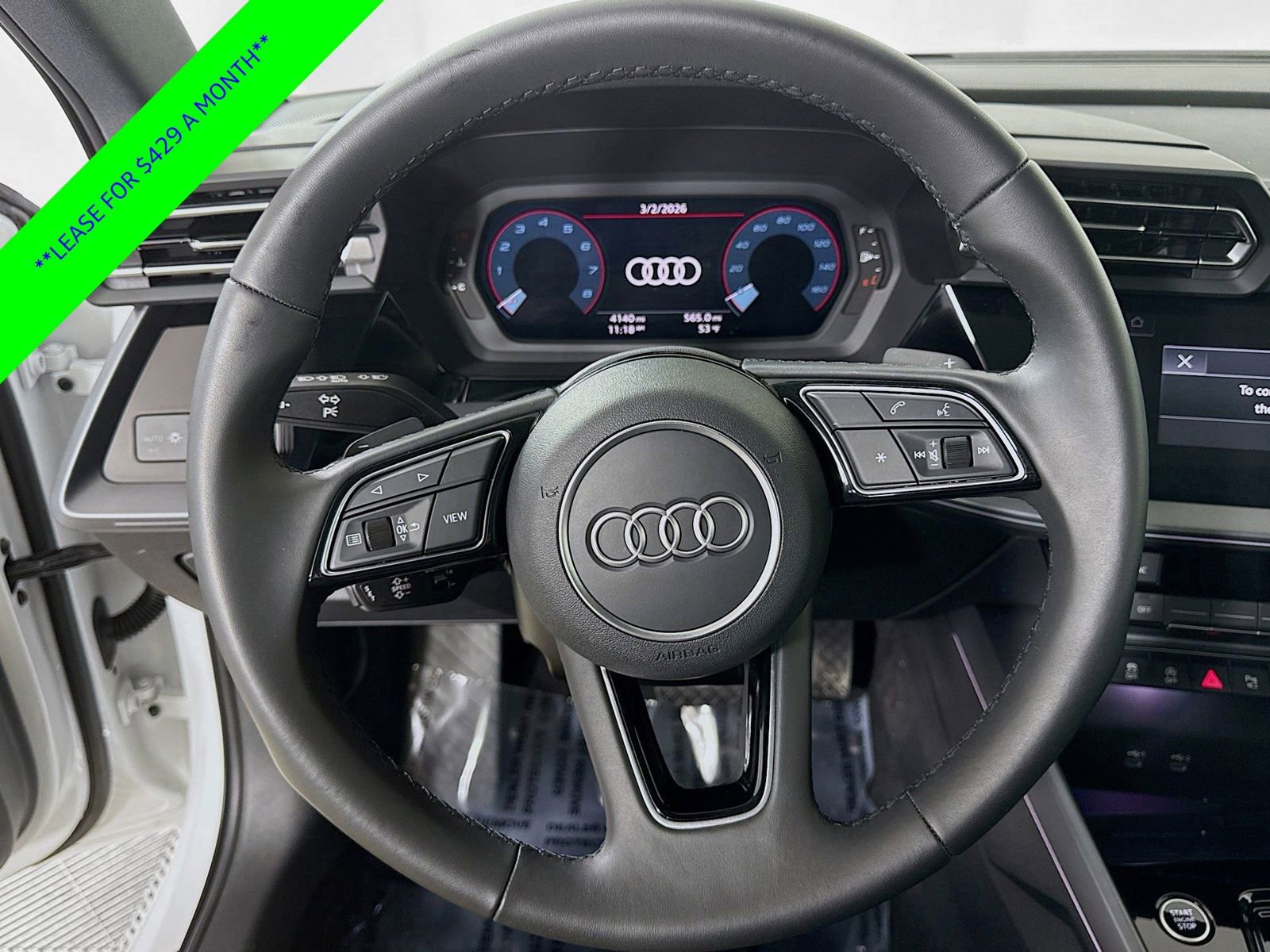 Certified 2025 Audi A3 2.0T Premium w/ Black Optic Package image 14