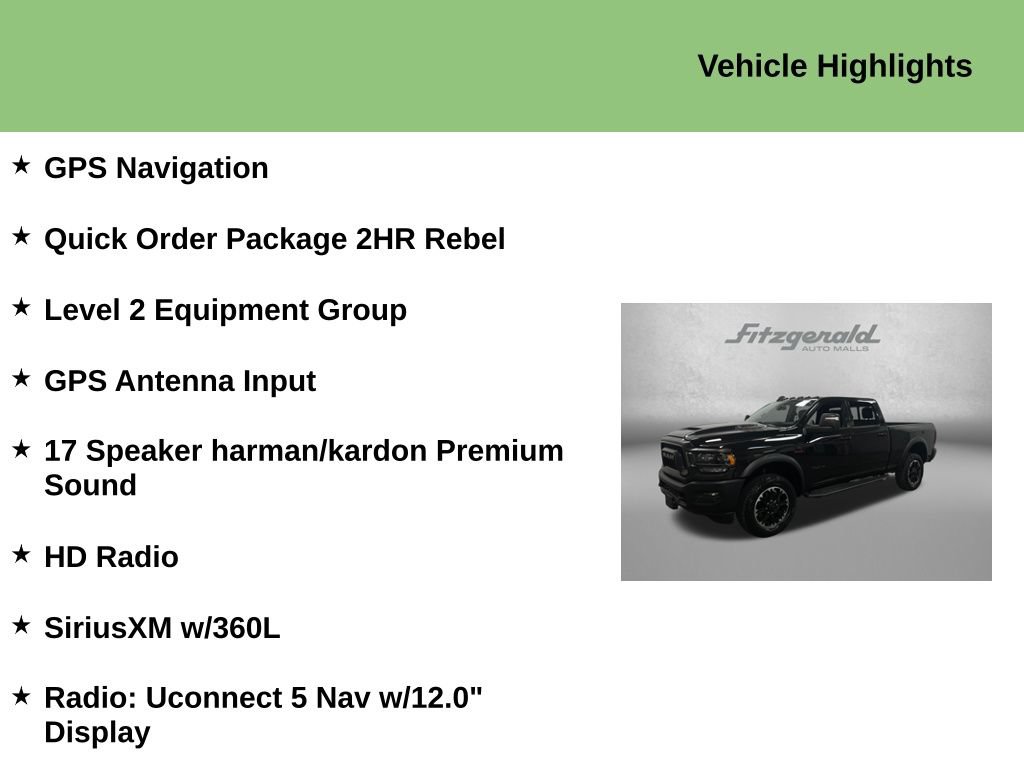 Used 2024 RAM 2500 Rebel w/ Level 2 Equipment Group AWD/4WD image 9