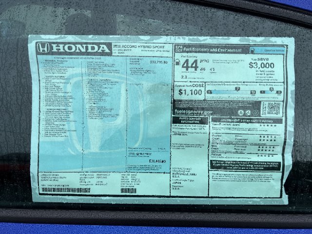 New 2026 Honda Accord Sport image 30