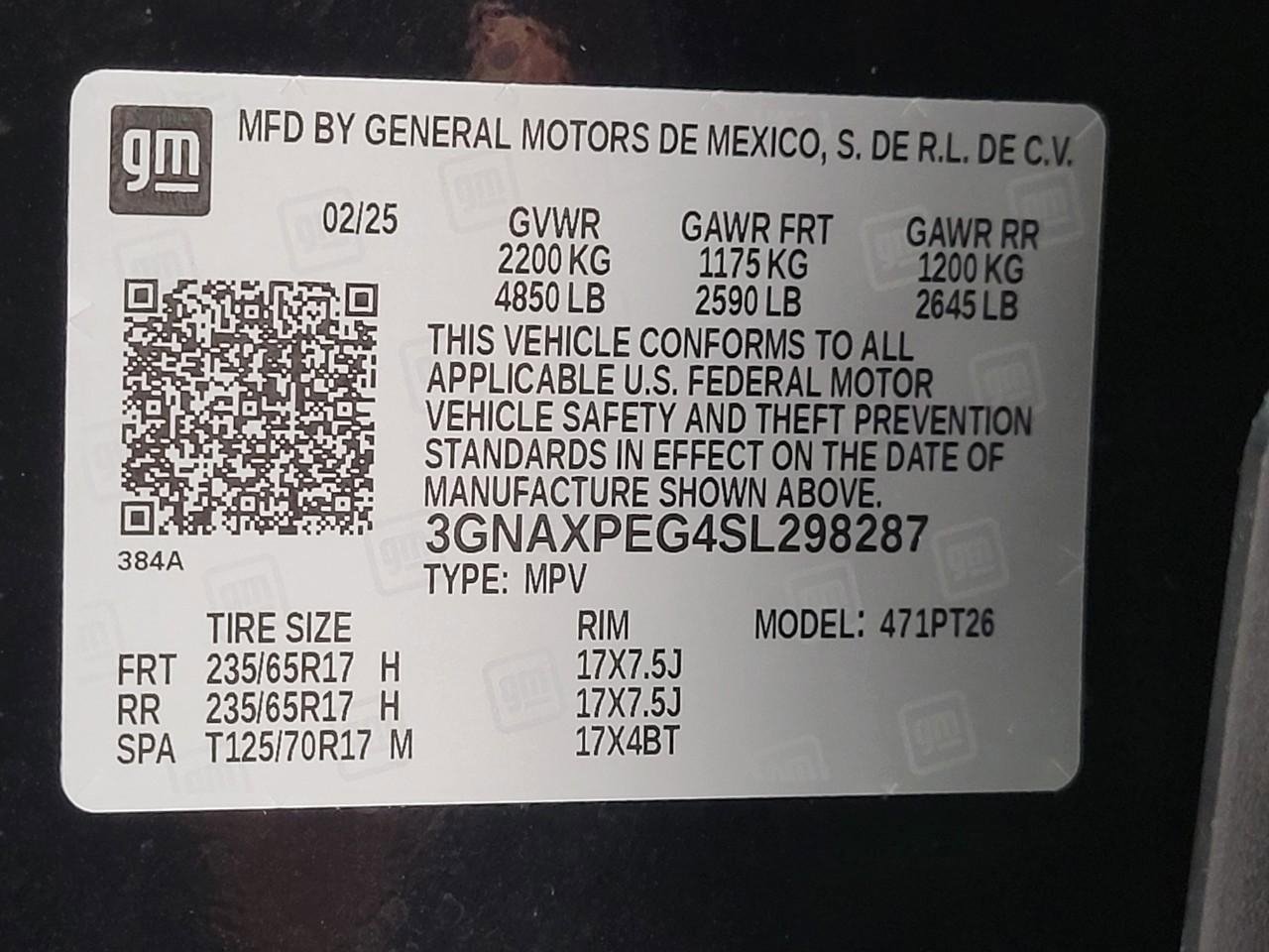 Used 2025 Chevrolet Equinox LT AWD/4WD image 27