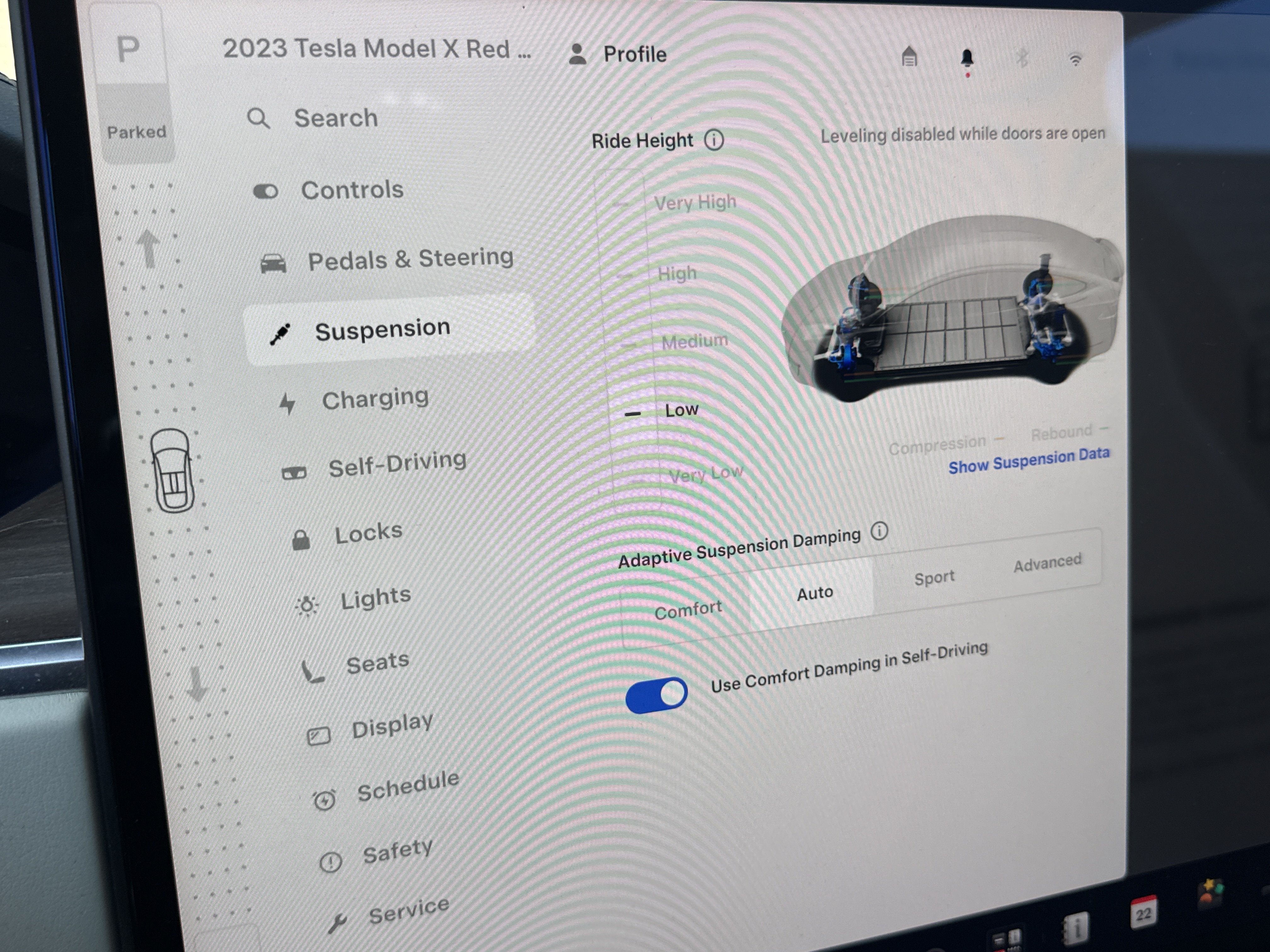 Used 2023 Tesla Model X AWD/4WD image 8