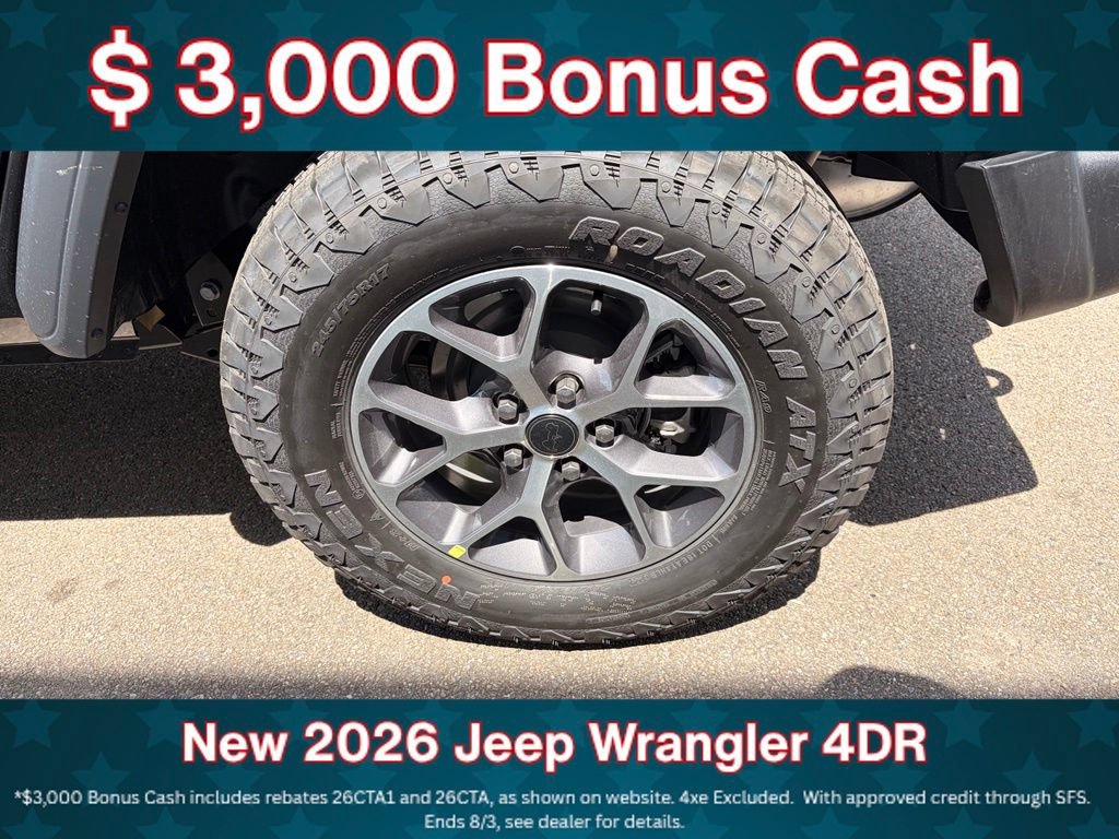 New 2026 Jeep Wrangler Unlimited Sport AWD/4WD image 9