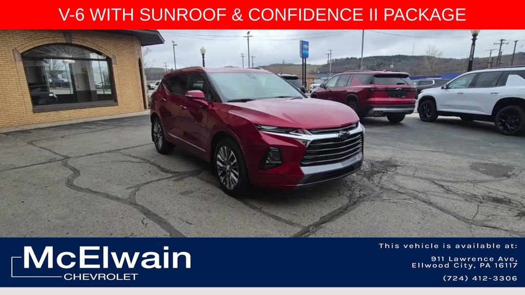 Used 2021 Chevrolet Blazer Premier w/ Driver Confidence II Package image 3