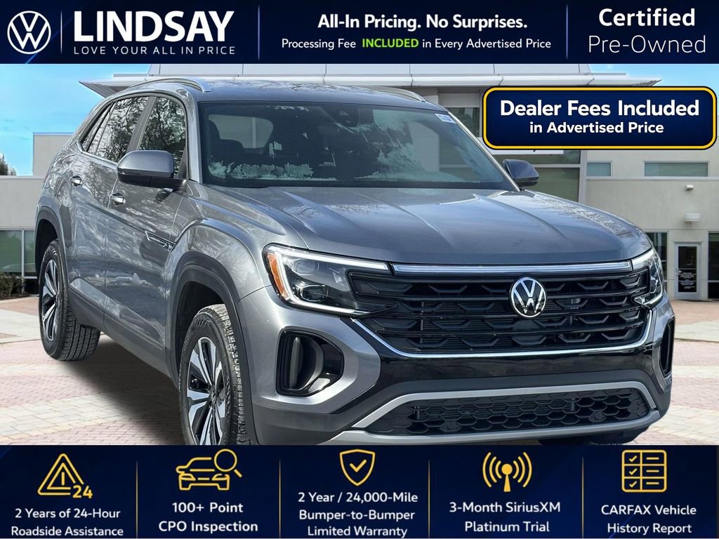 Certified 2025 Volkswagen Atlas Cross Sport SE AWD/4WD image 1