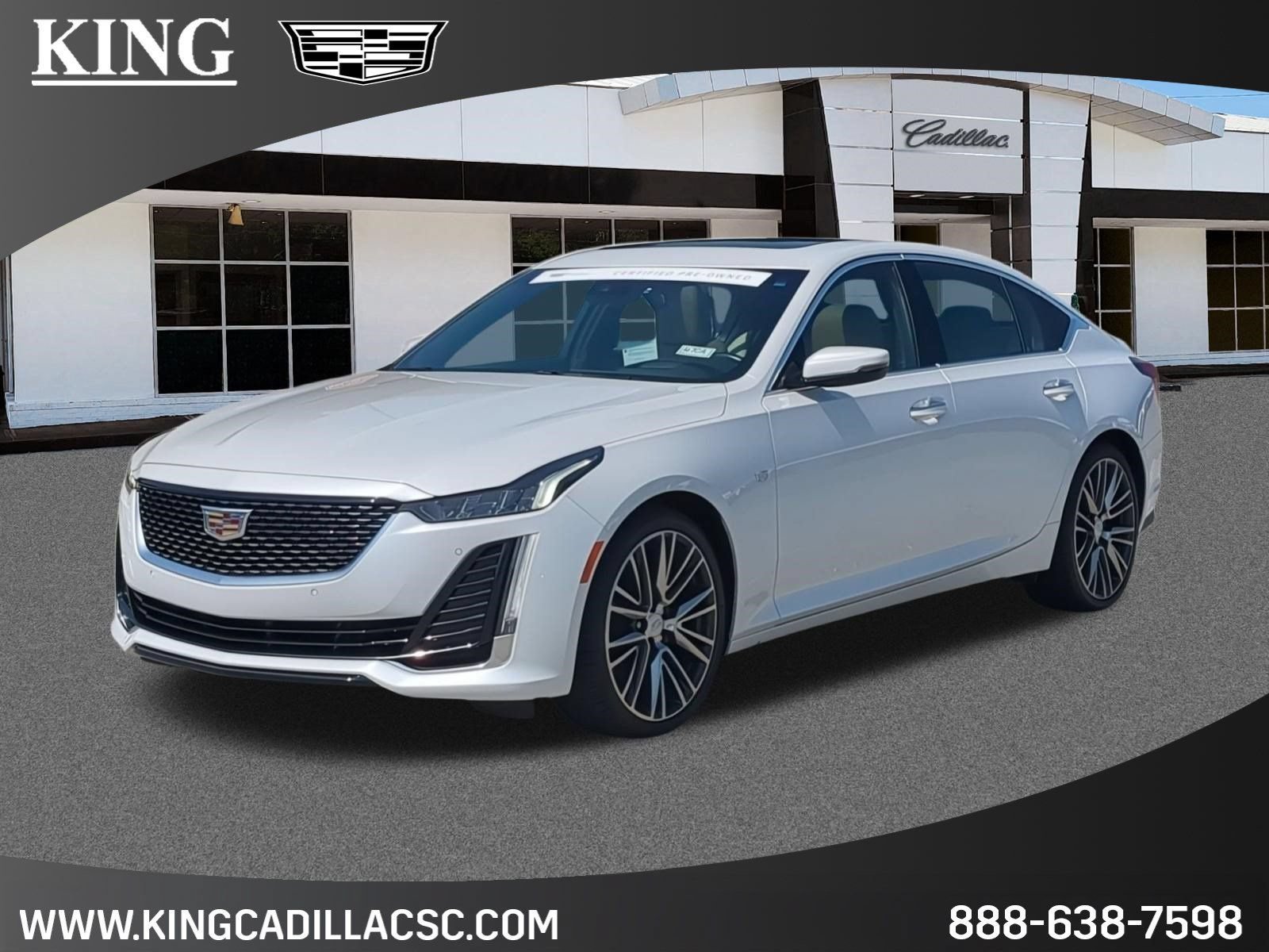 Certified 2023 Cadillac CT5 Premium Luxury w/ Technology Package RWD image 1