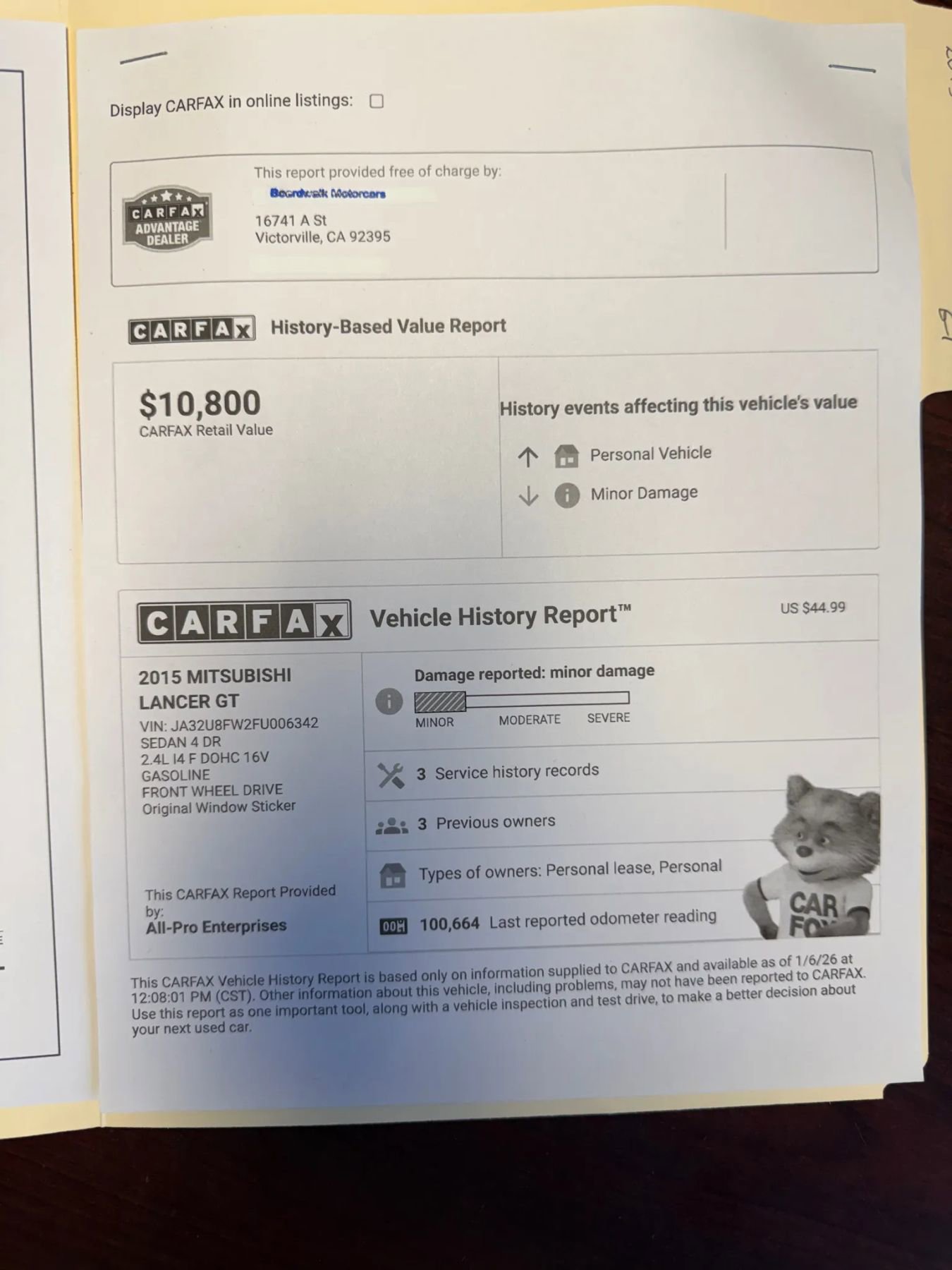 Used 2015 Mitsubishi Lancer GT image 21