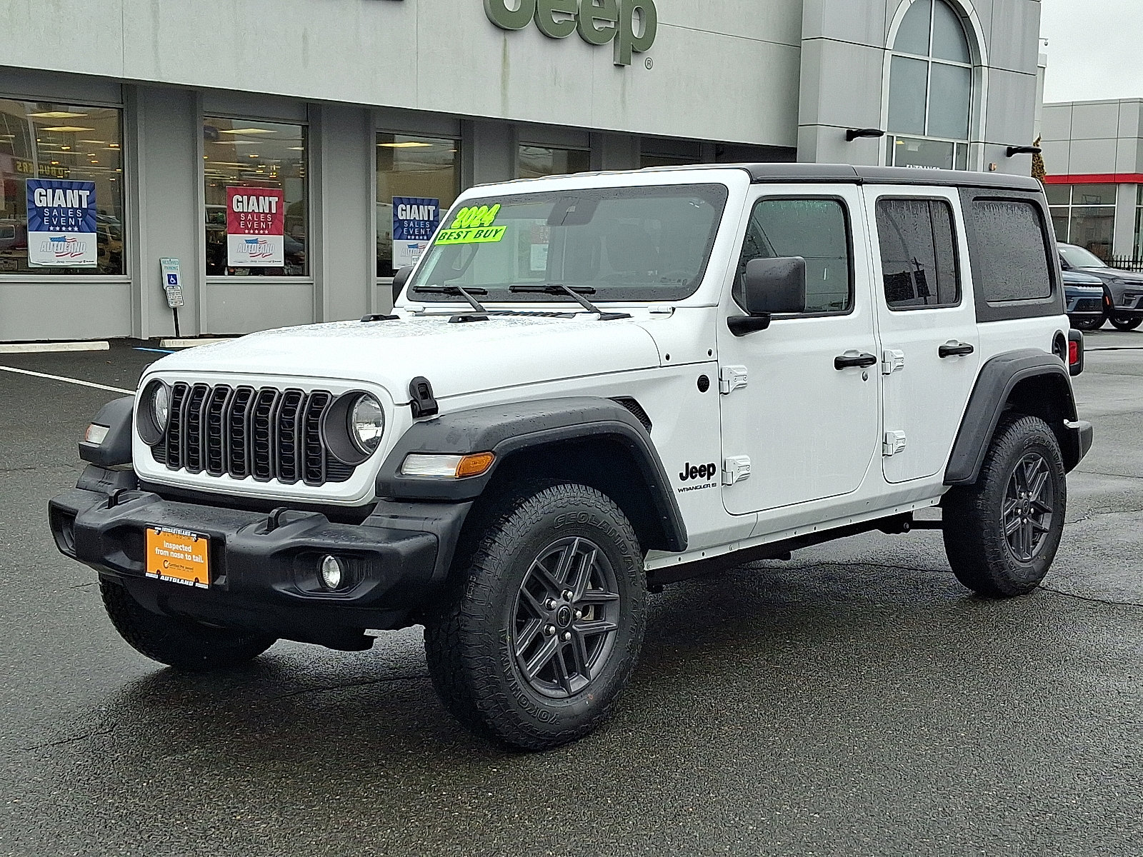 Certified 2024 Jeep Wrangler Sport S image 3