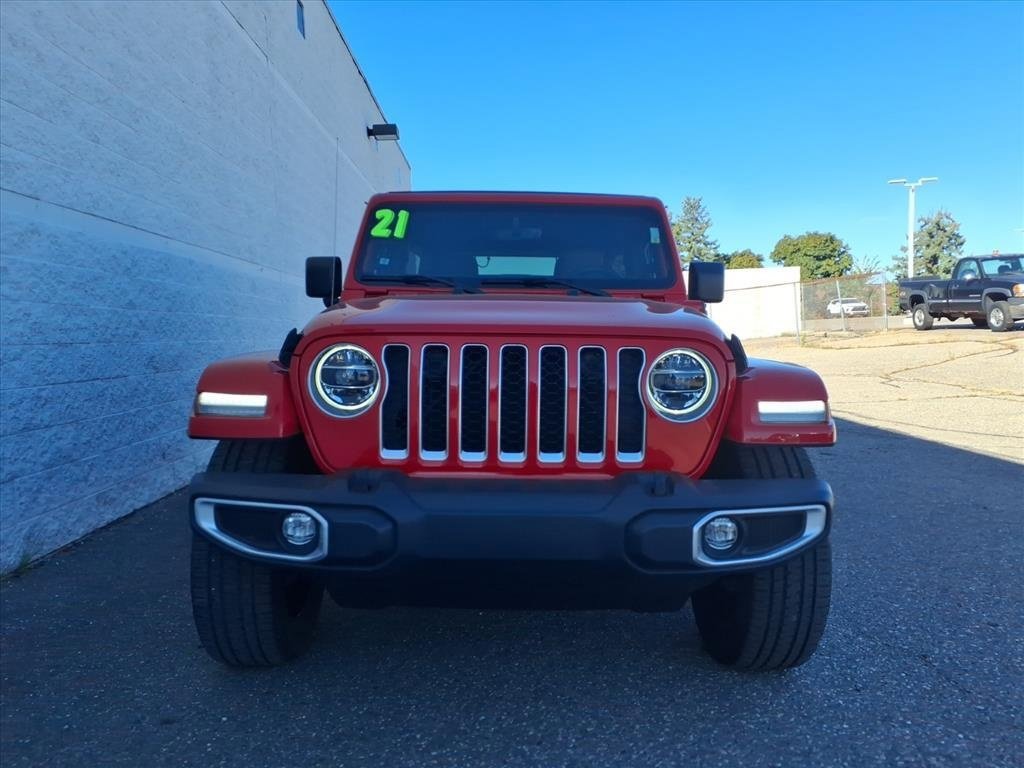 Used 2021 Jeep Wrangler Unlimited Sahara w/ Cold Weather Group image 2
