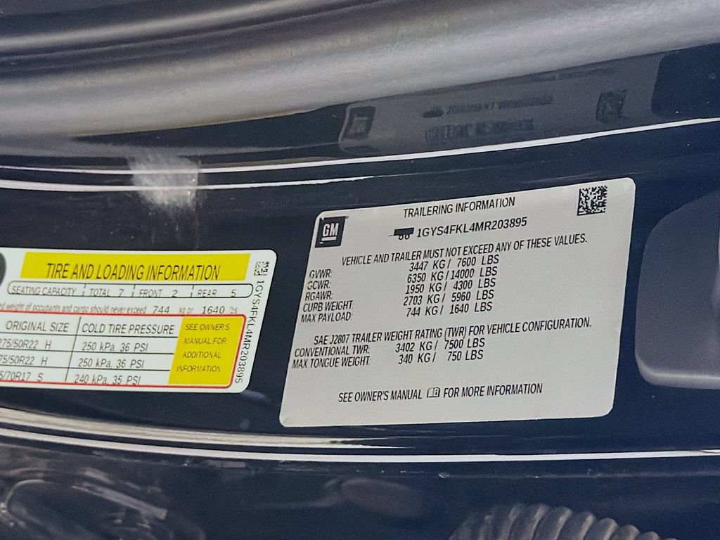 Used 2021 Cadillac Escalade Sport w/ Driver Assist Tech Package AWD/4WD image 34