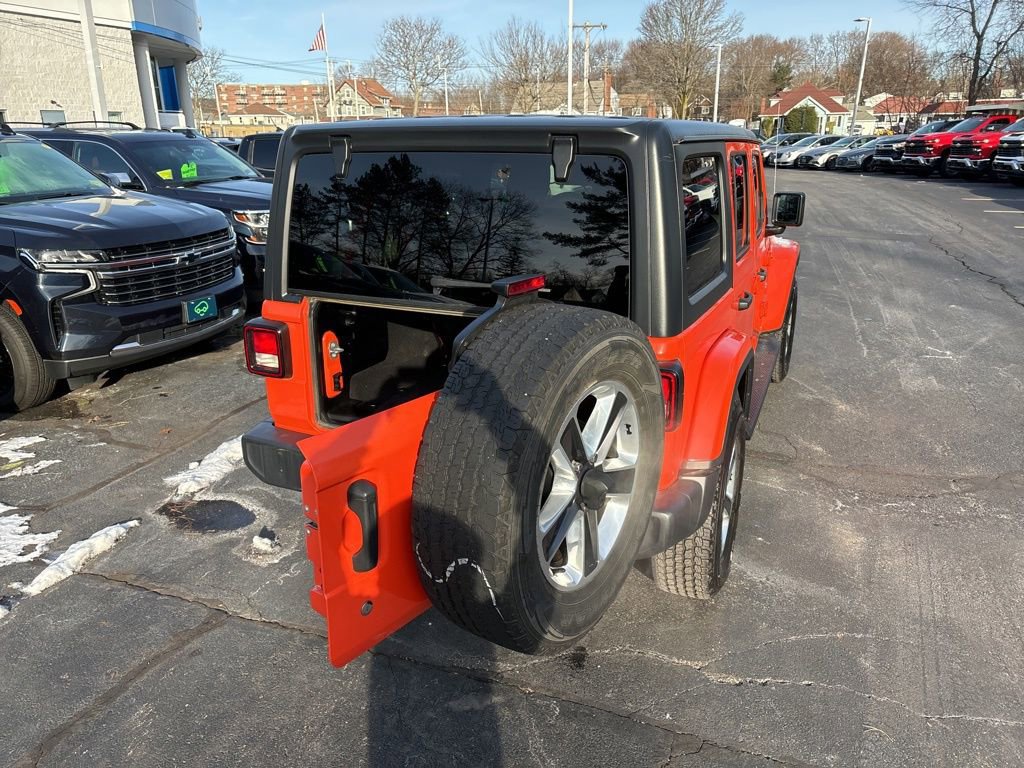 Used 2018 Jeep Wrangler Unlimited Sahara image 34