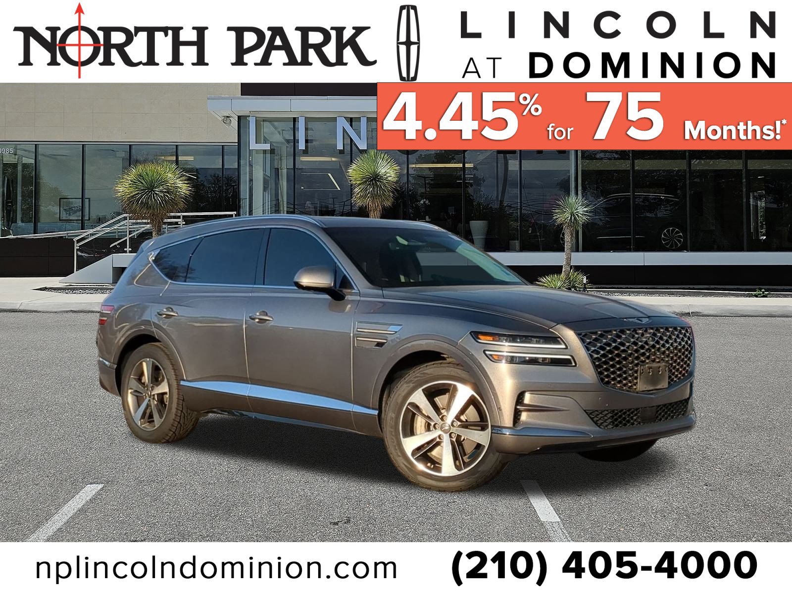 Used 2021 Genesis GV80 3.5T Advanced + image 1