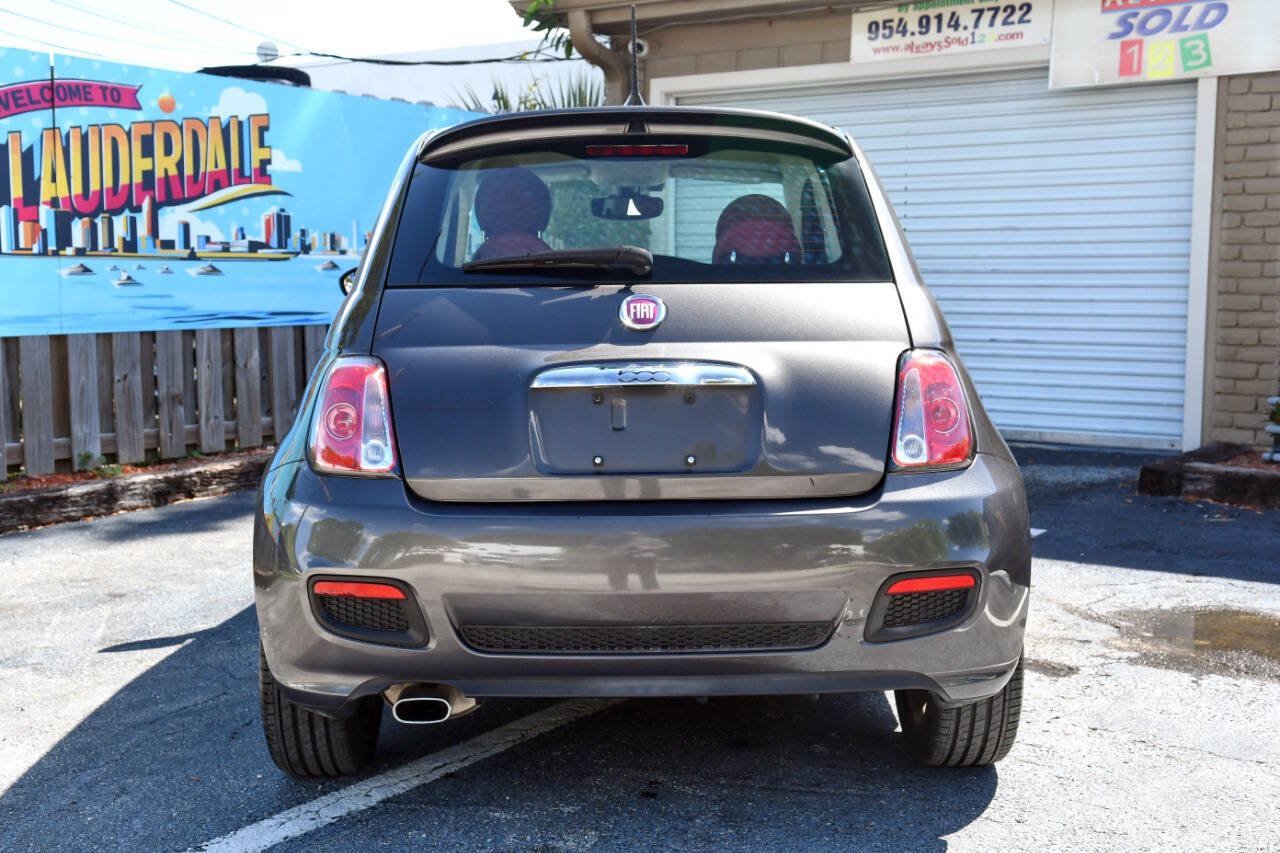 Used 2017 FIAT 500 Pop w/ Sport Appearance Package FWD image 24
