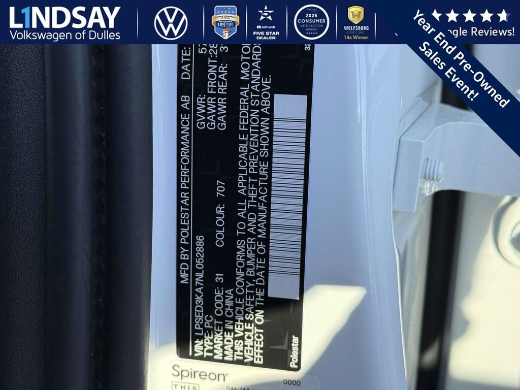 Used 2022 Polestar Polestar 2 w/ Plus Package image 26