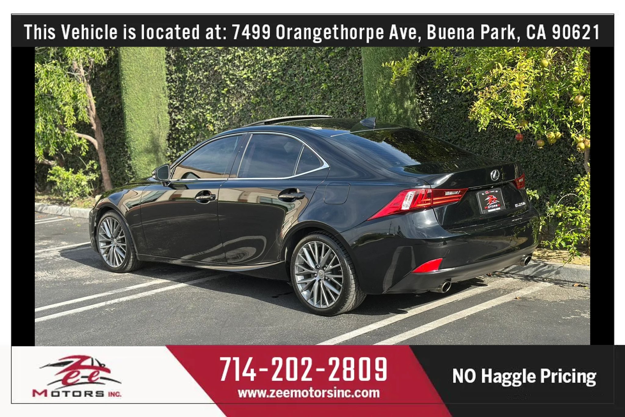 Used 2014 Lexus IS 250 w/ Navigation Package RWD image 9
