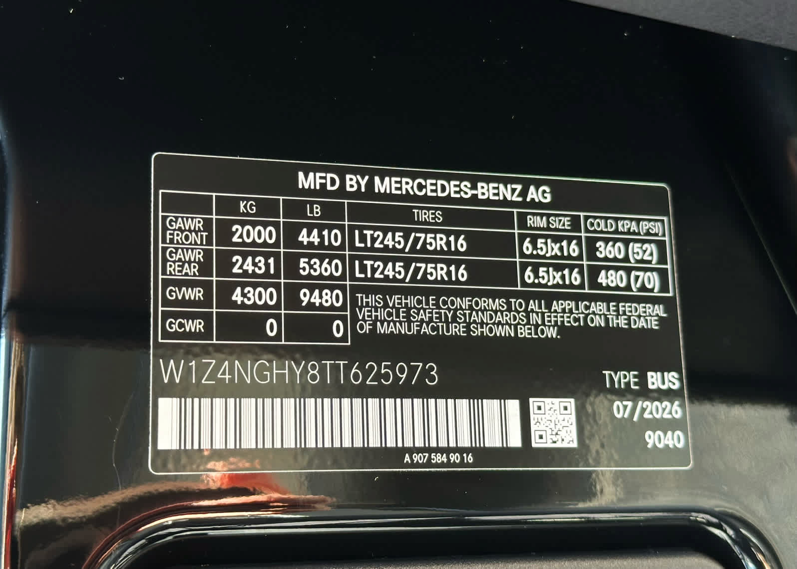 New 2026 Mercedes-Benz Sprinter 2500 image 28