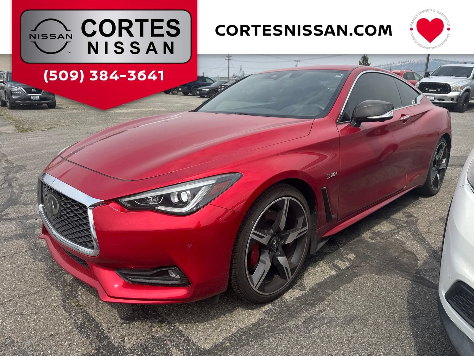 Used 2018 INFINITI Q60 Red Sport 400 w/ Pro Active Package