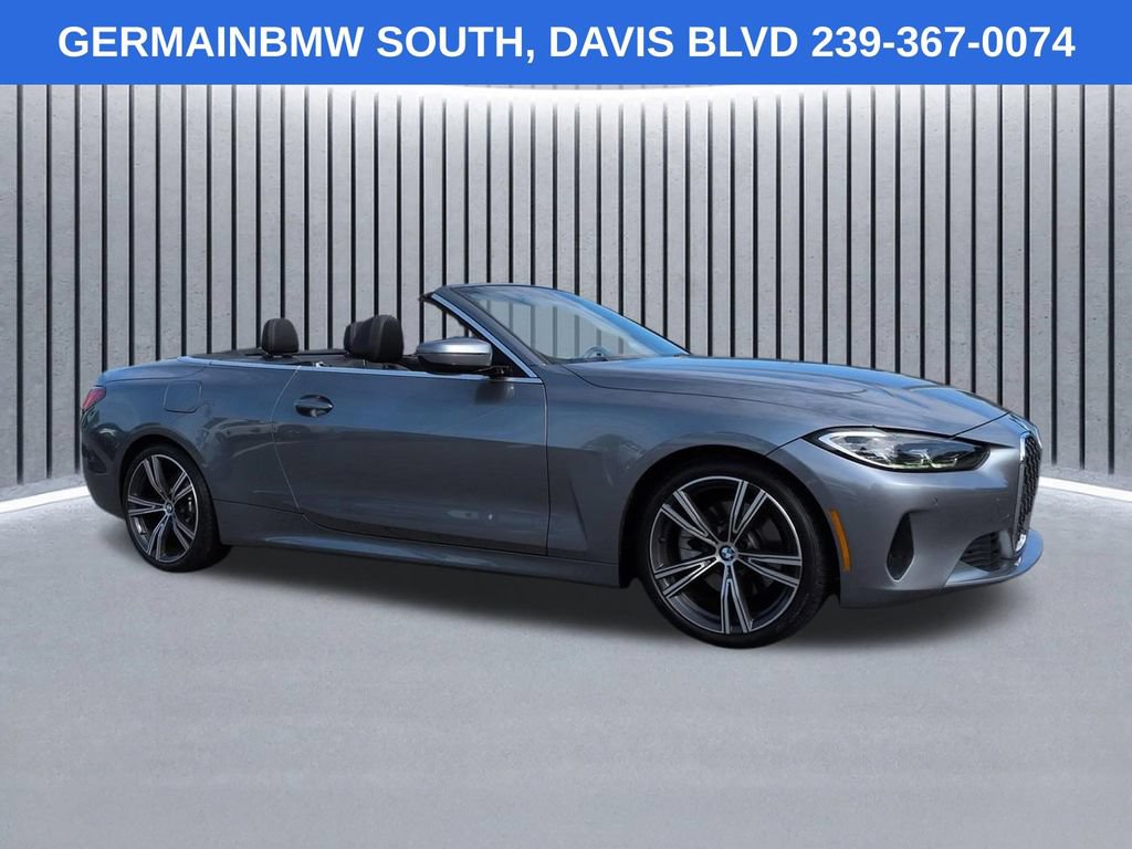 Certified 2022 BMW 430i Convertible w/ Convenience Package RWD image 3