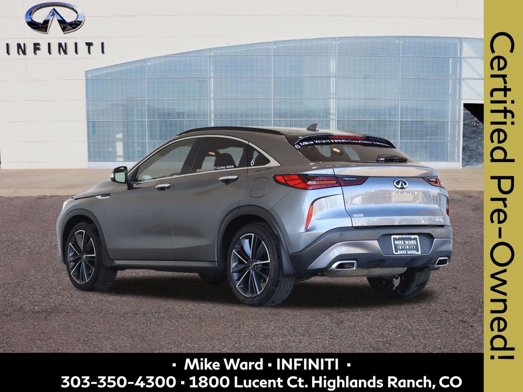 Certified 2025 INFINITI QX55 Luxe w/ Cargo Package AWD/4WD image 3
