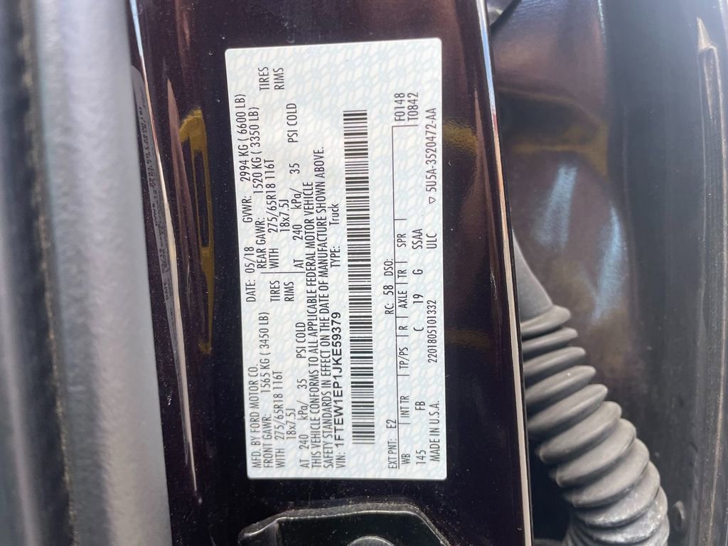 Used 2018 Ford F150 XLT w/ Equipment Group 302A Luxury image 32