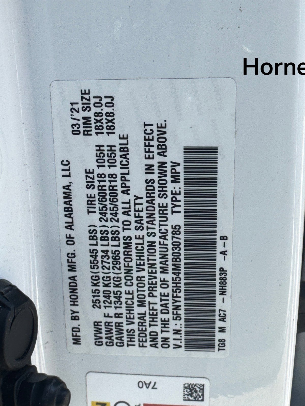 Used 2021 Honda Pilot EX-L image 28