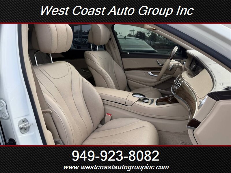 Used 2015 Mercedes-Benz S 550 Sedan w/ Premium 1 Package image 13