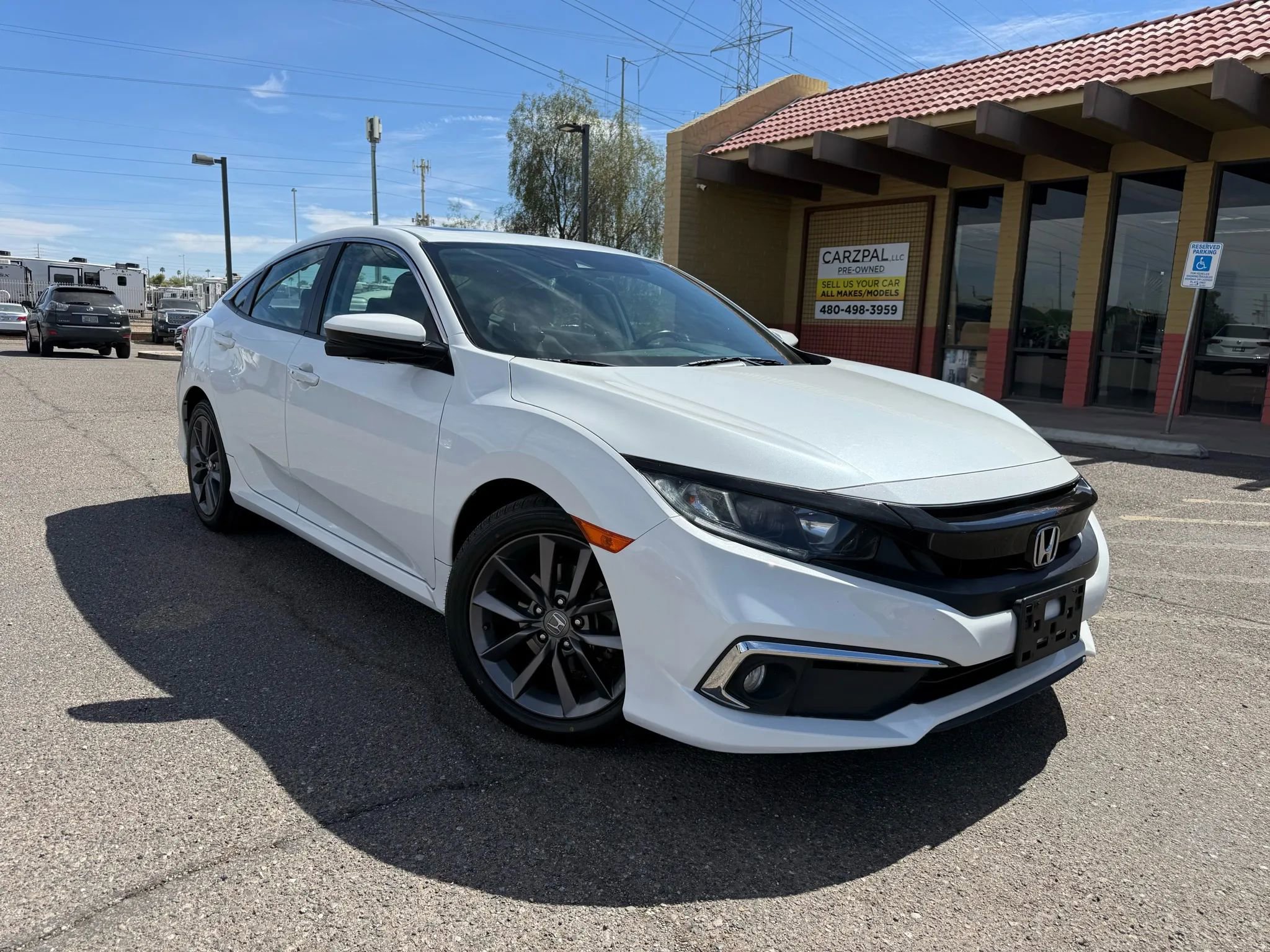 Used 2021 Honda Civic EX image 1