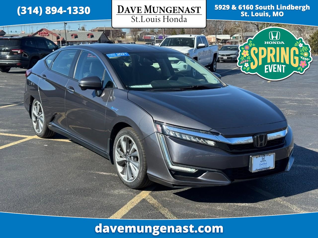 Certified 2021 Honda Clarity Plug-In Hybrid