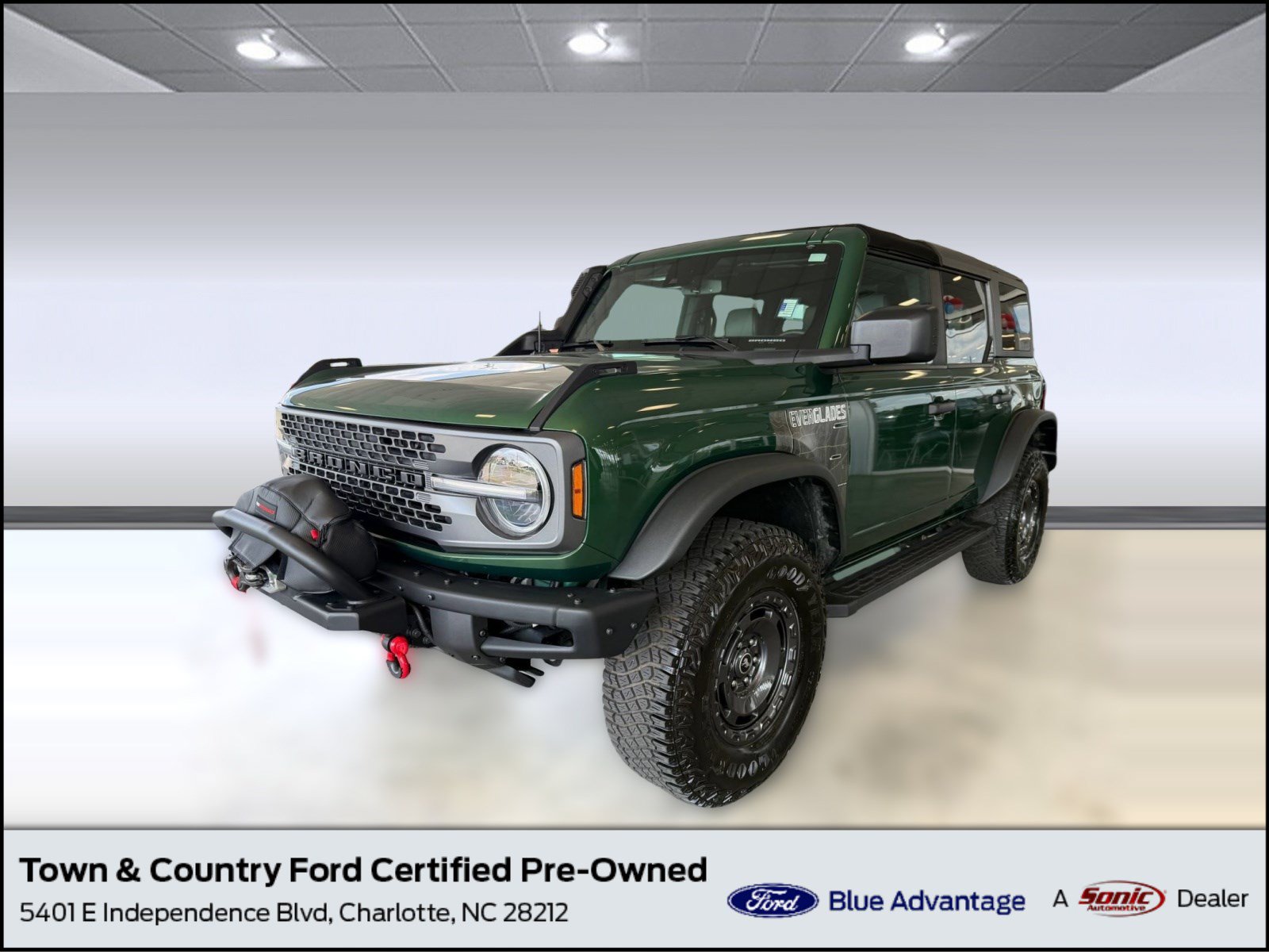 Certified 2024 Ford Bronco Everglades AWD/4WD image 1