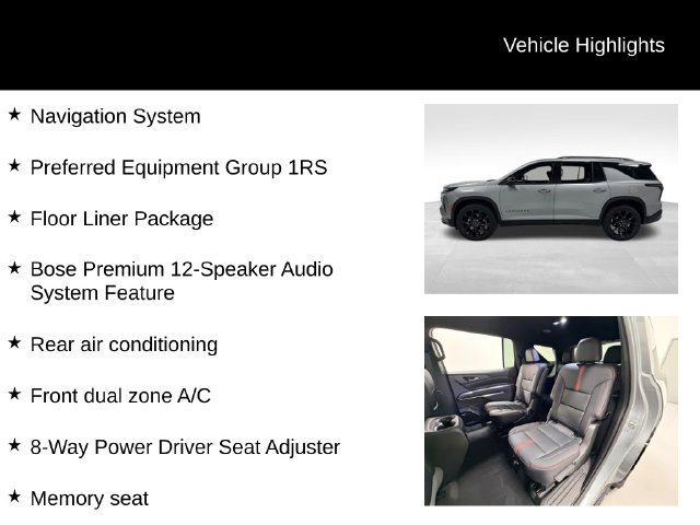 Certified 2026 Chevrolet Traverse RS FWD image 27
