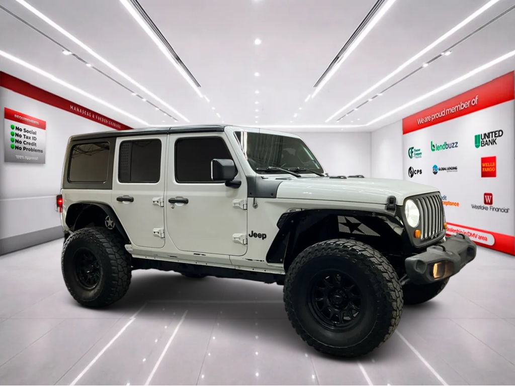 Used 2021 Jeep Wrangler Unlimited Sport AWD/4WD image 2