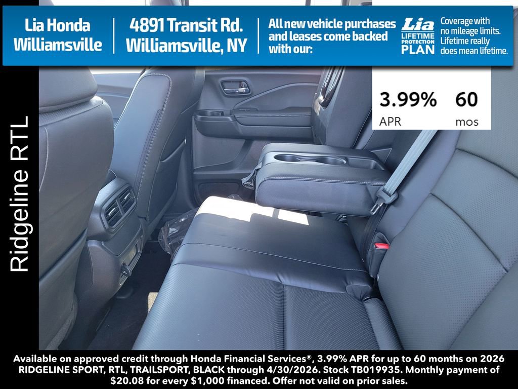 New 2026 Honda Ridgeline RTL image 30