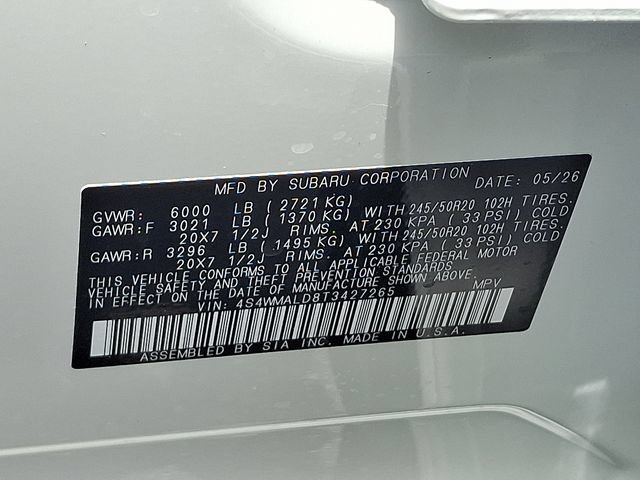 New 2026 Subaru Ascent Bronze Edition AWD/4WD image 11