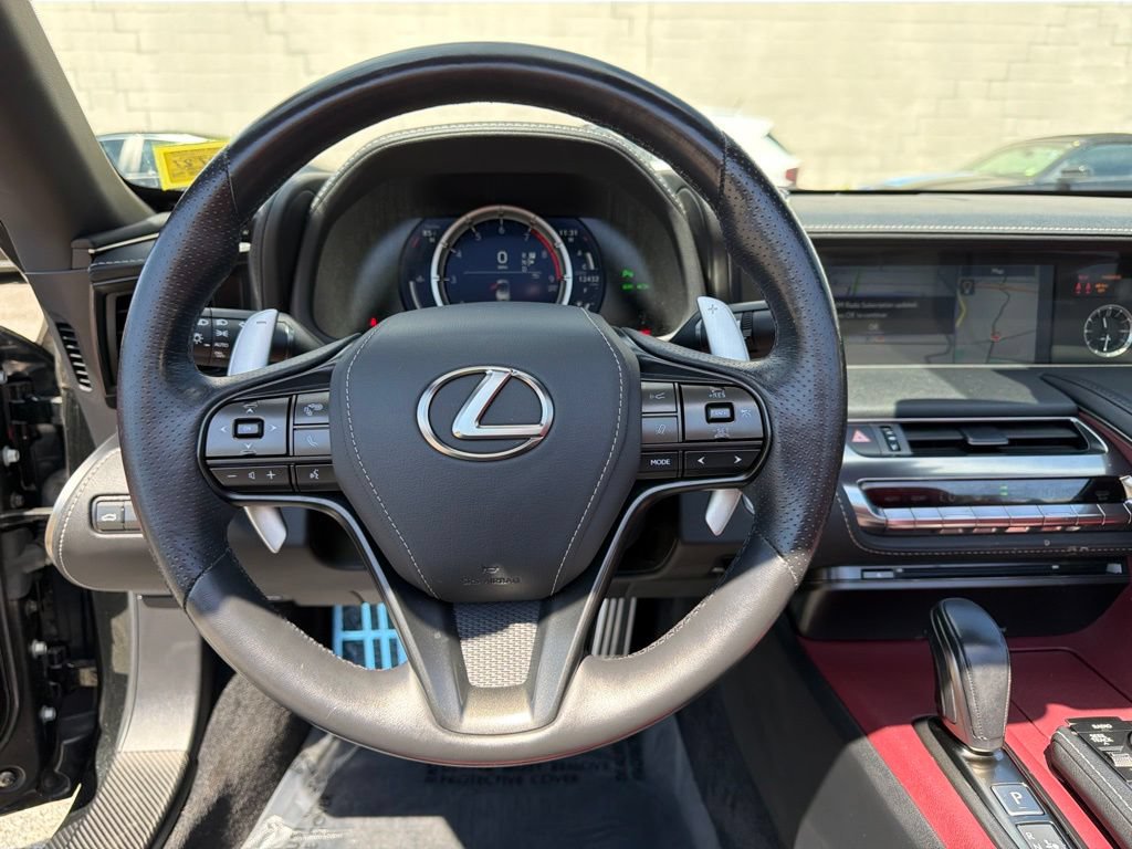 Used 2021 Lexus LC 500 Convertible w/ Touring Package RWD image 16