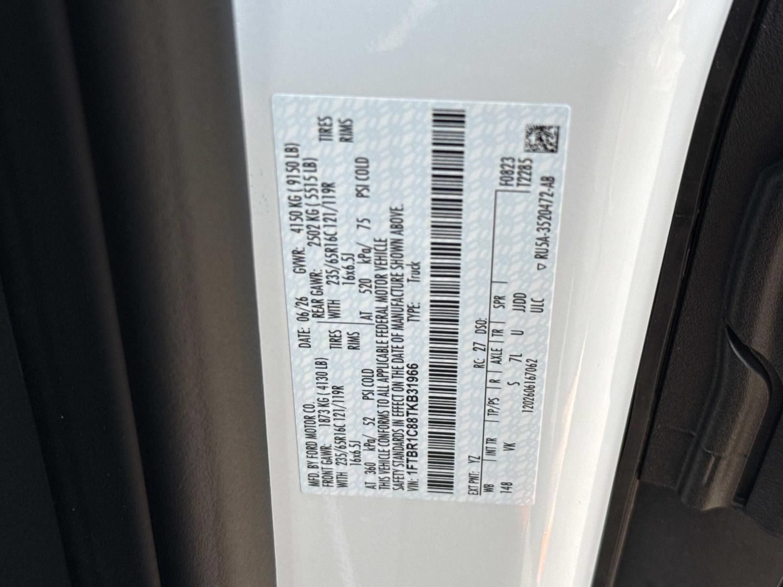 New 2026 Ford Transit 250 148 Medium Roof w/ Load Area Protection Package RWD image 21