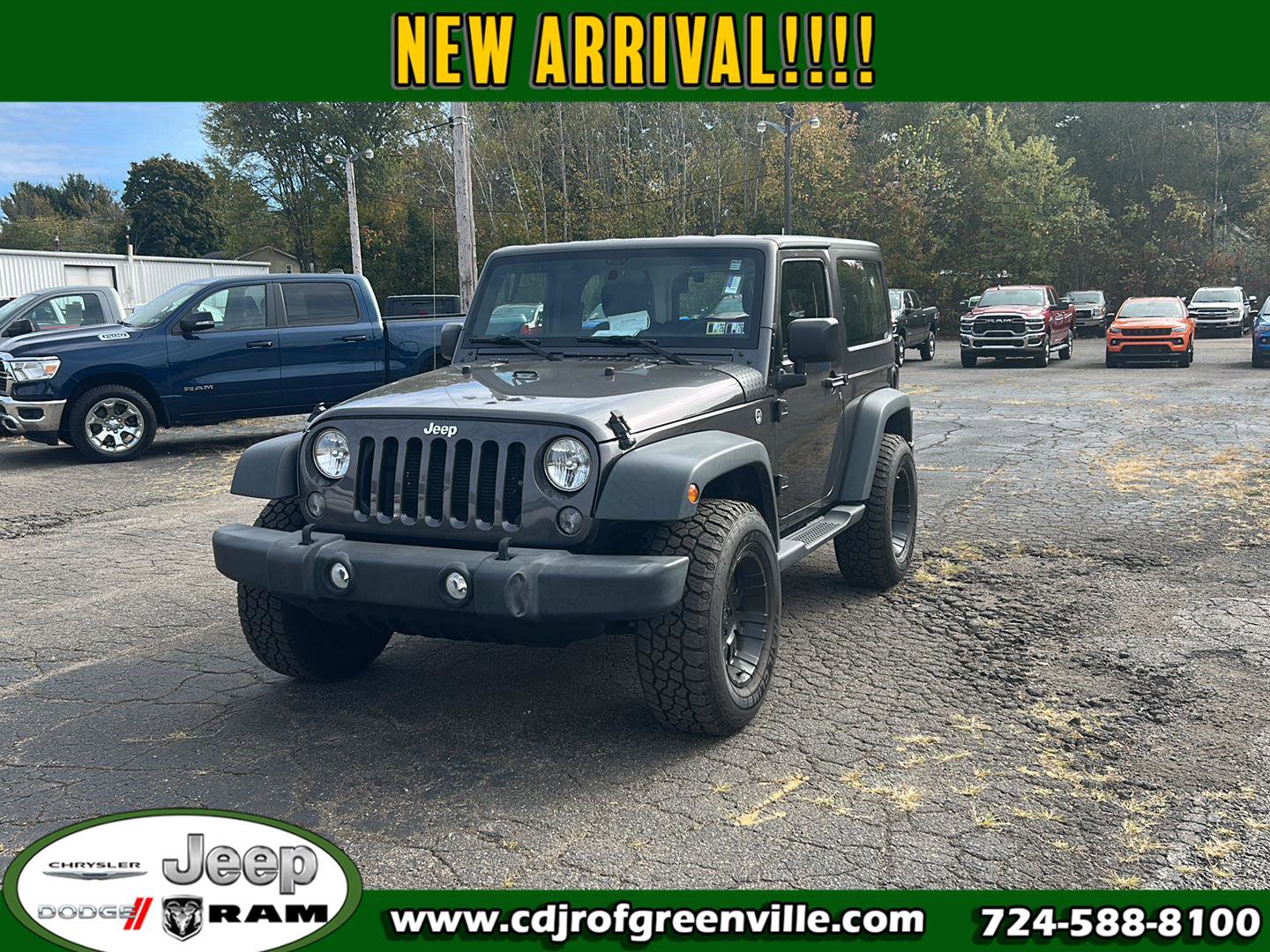 Used 2016 Jeep Wrangler Sport