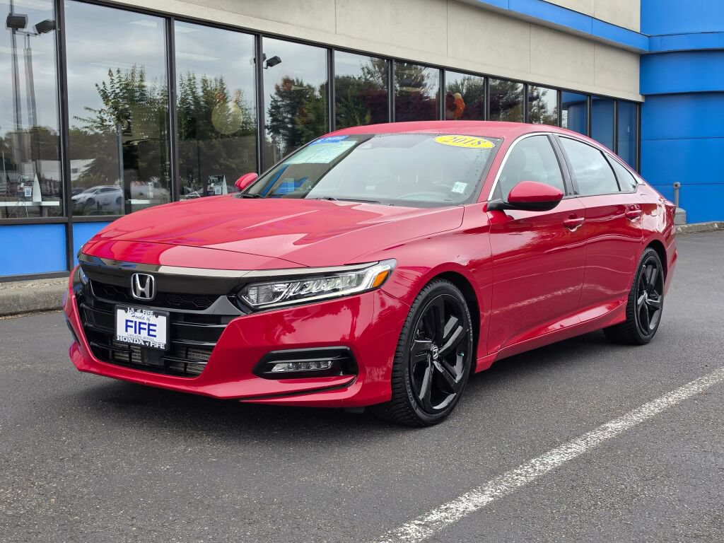 Certified 2018 Honda Accord Sport