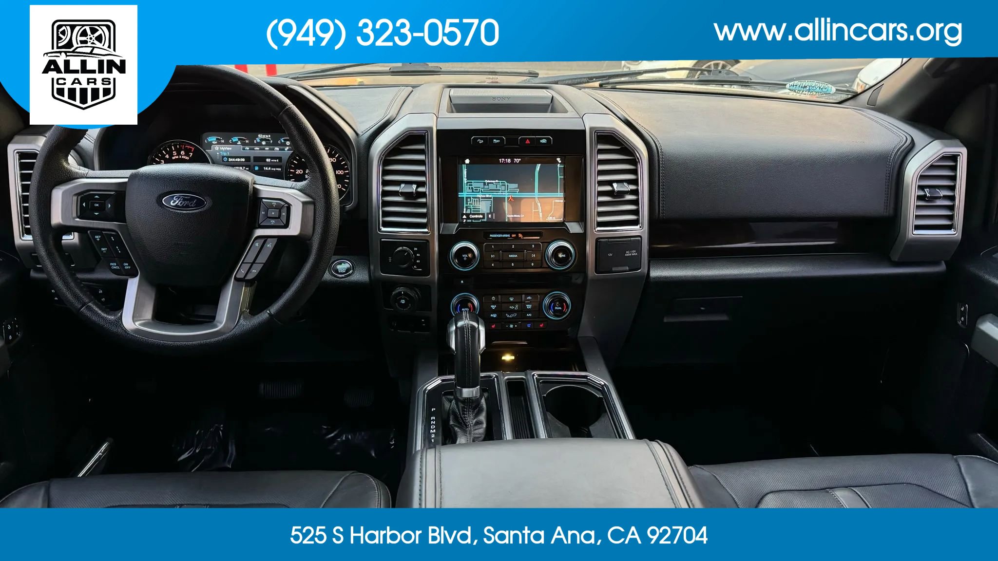 Used 2016 Ford F150 Platinum w/ Equipment Group 701A Luxury image 10