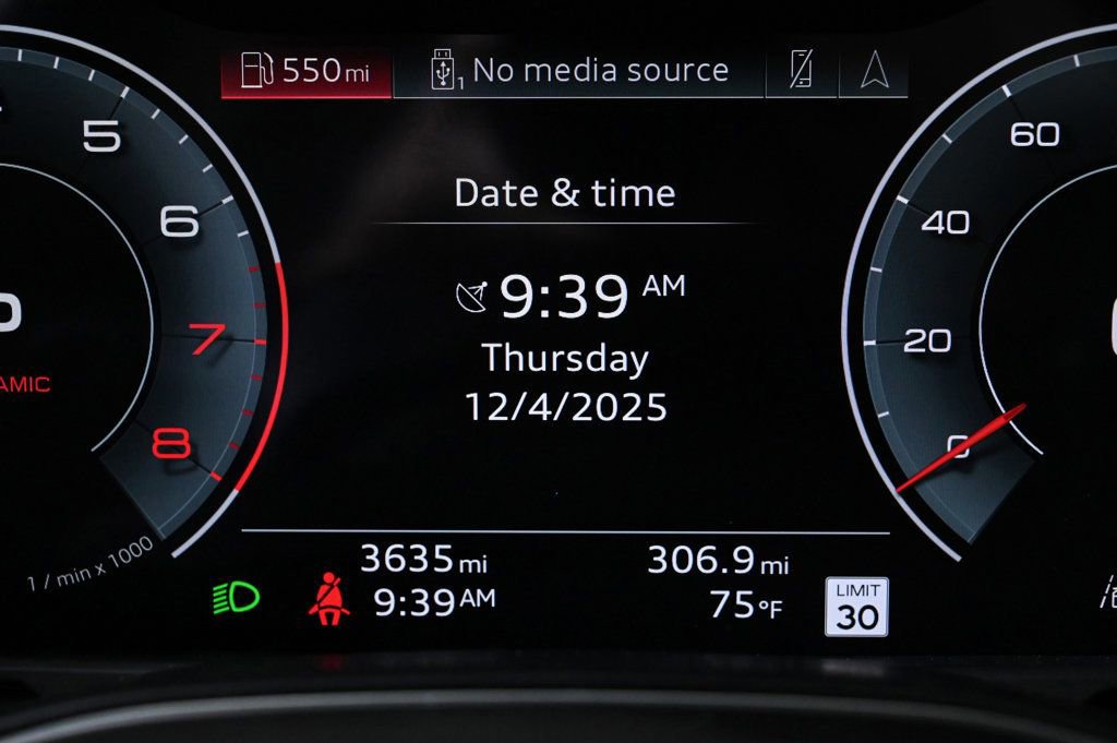 Certified 2025 Audi A6 3.0T Premium w/ Black Optic Sport Package image 11