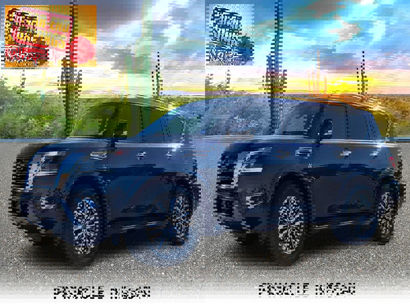 Used 2021 Nissan Armada SL w/ Captain's Chairs Package image 1