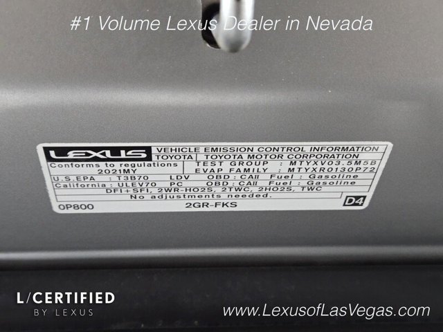 Certified 2021 Lexus ES 350 w/ Premium Package FWD image 29