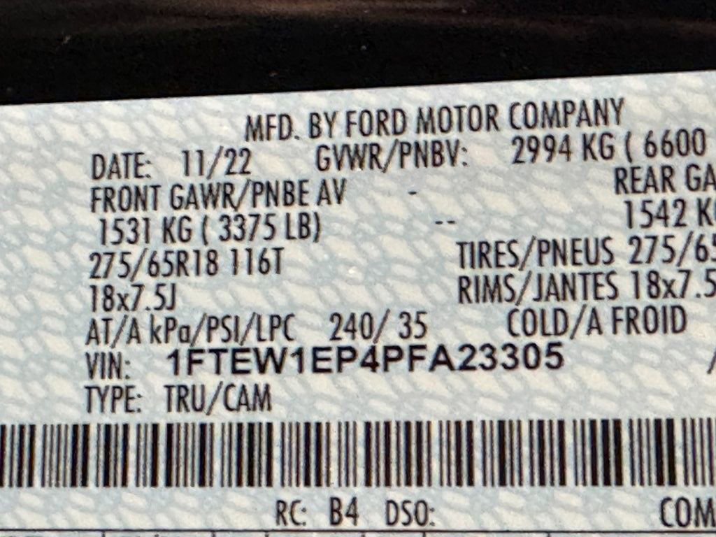 Used 2023 Ford F150 XLT w/ XTR Package image 56