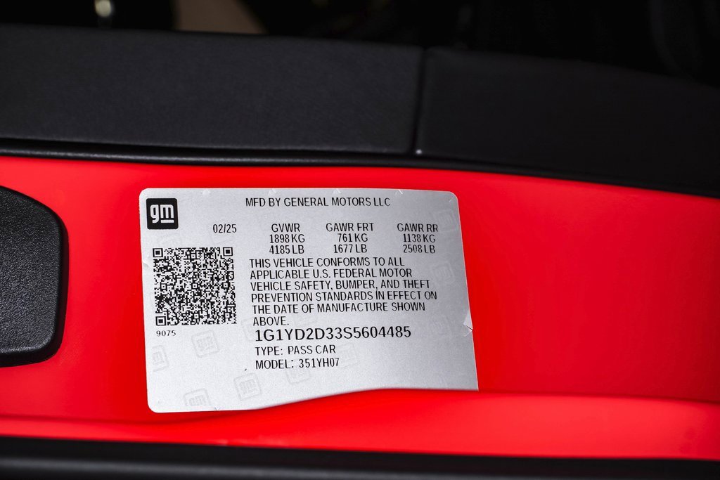 Used 2025 Chevrolet Corvette Z06 image 37