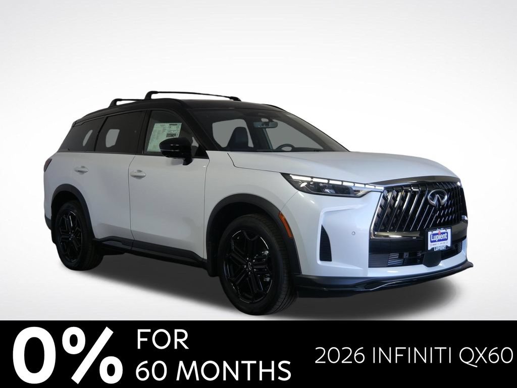 New 2026 INFINITI QX60 Sport w/ Dark Cargo Package AWD/4WD image 1