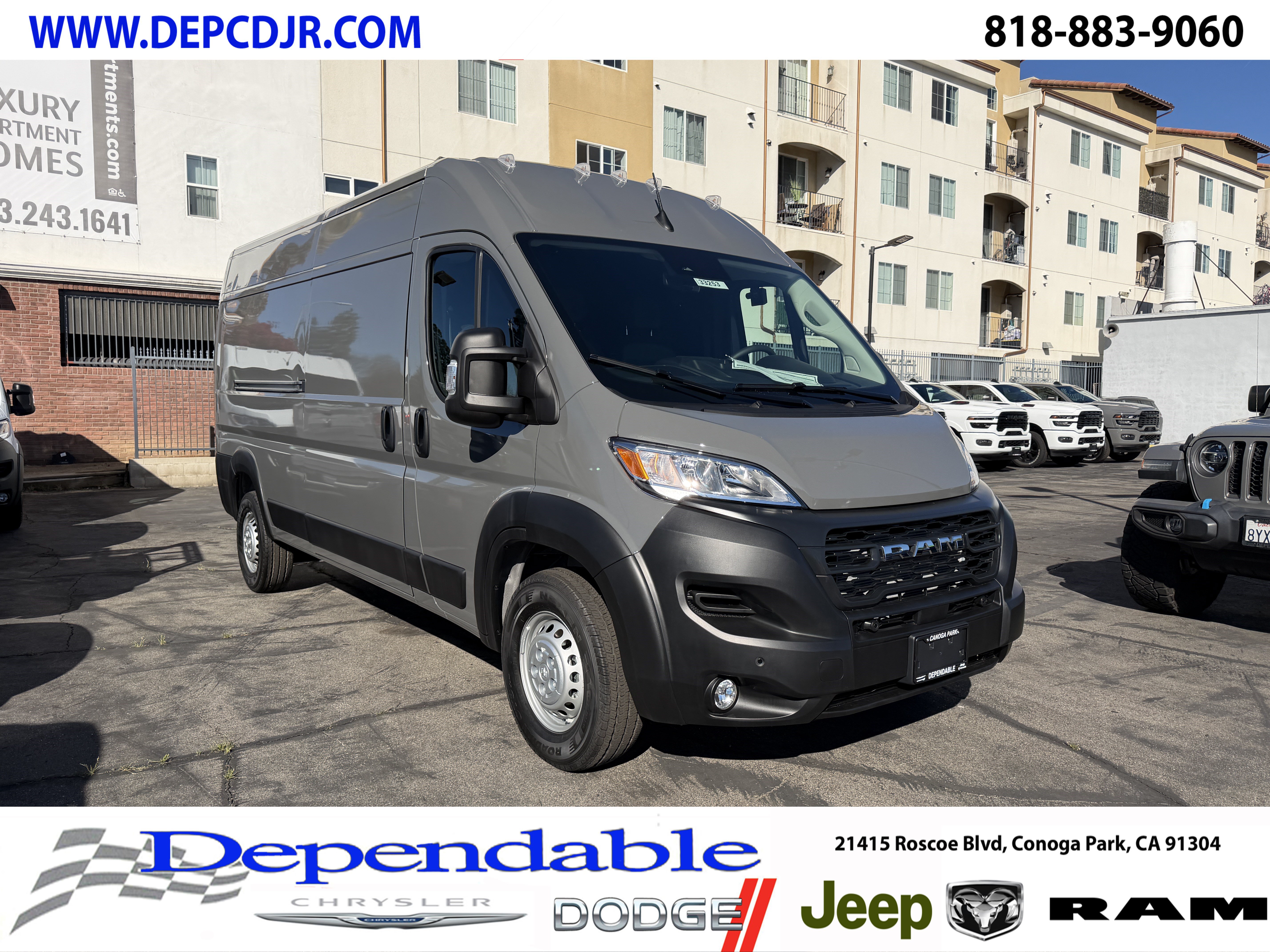 New 2026 RAM ProMaster 2500 w/ Safety Group FWD image 1