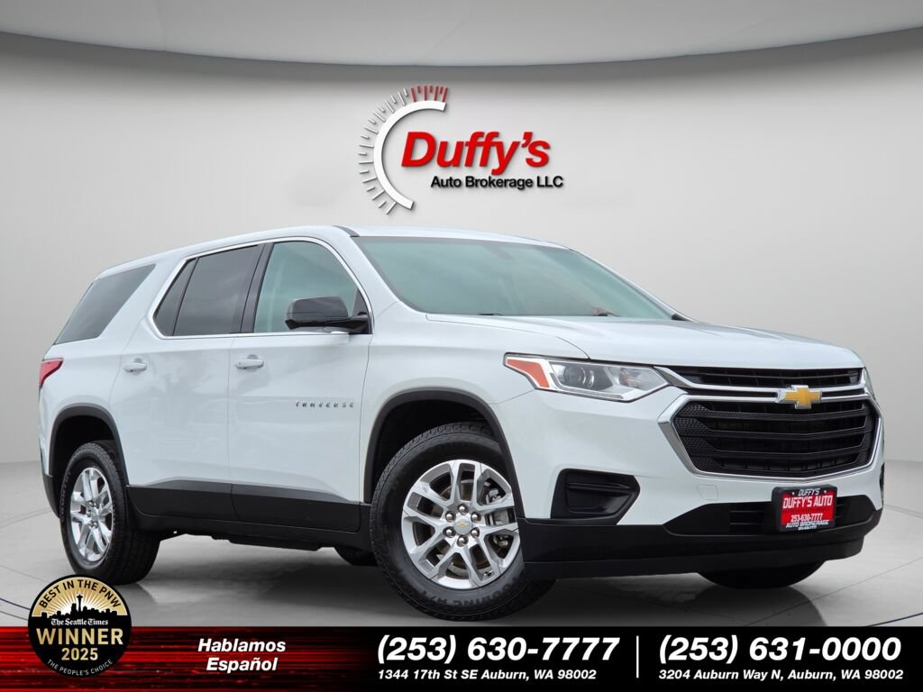 Used 2018 Chevrolet Traverse LS w/ LPO, Floor Liner Package AWD/4WD image 1