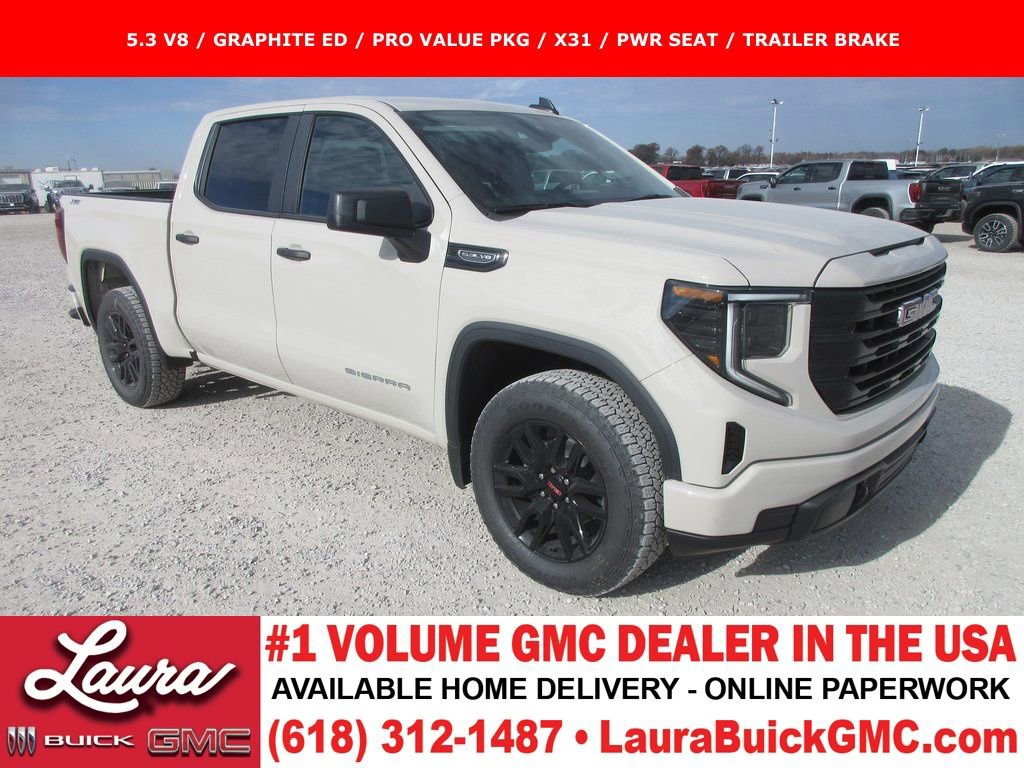 New 2026 GMC Sierra 1500 Pro w/ Graphite Edition image 1