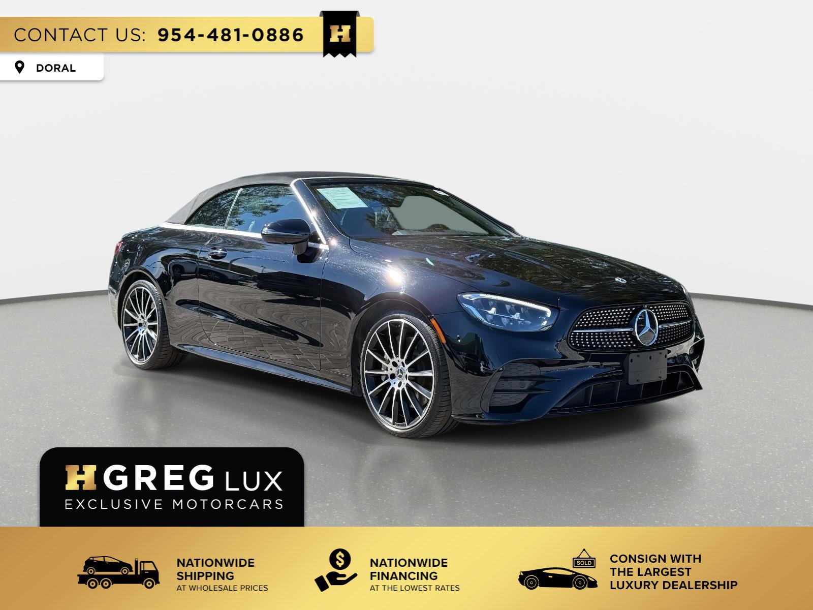 Used 2023 Mercedes-Benz E 450 Cabriolet w/ AMG Line video 1
