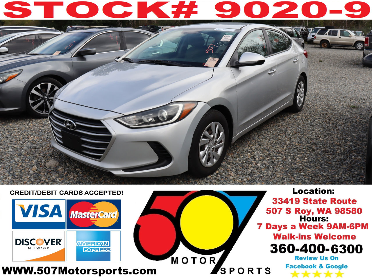 Used 2017 Hyundai Elantra SE